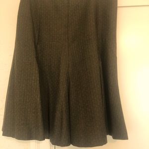 Rebecca Taylor Wool Tailored Skirt